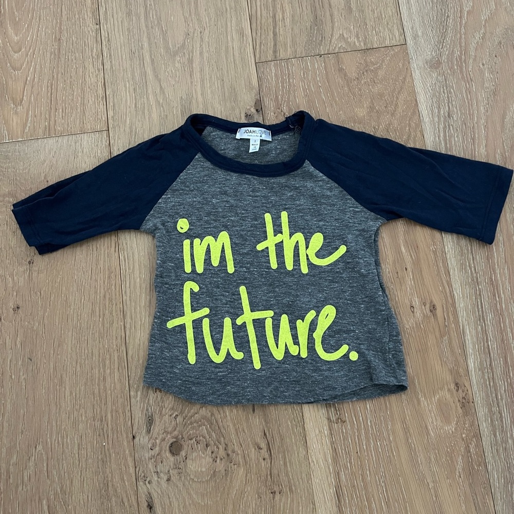 Joah Love 2t baseball tshirt